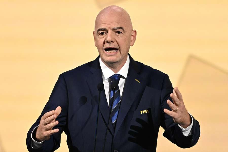 FIFA president Gianni Infantino