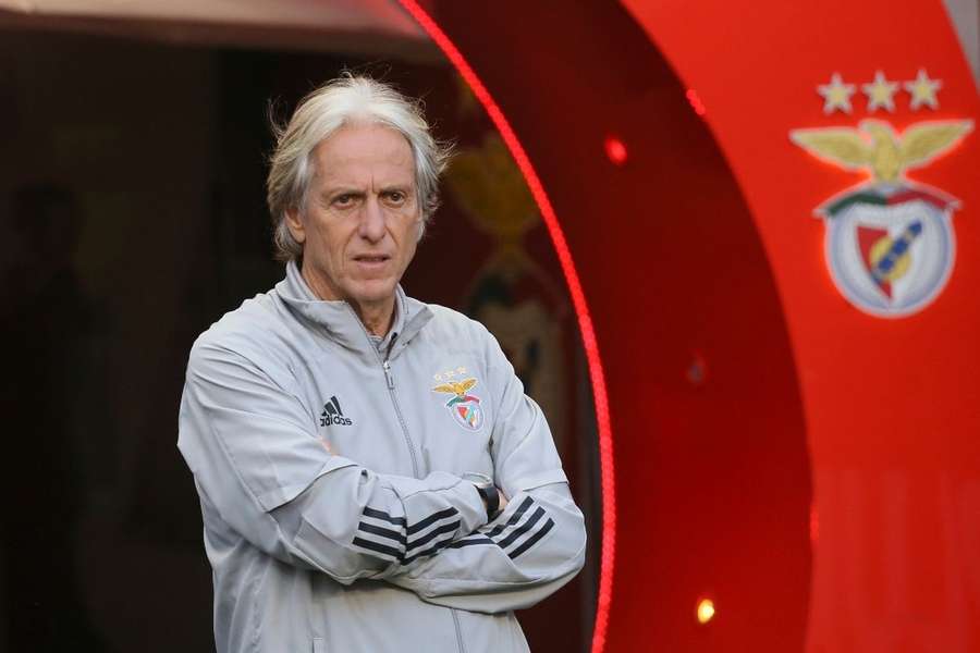 Jorge Jesus treinou o Benfica em duas ocasiões Jorge Jesus treinou o Benfica em duas ocasiões