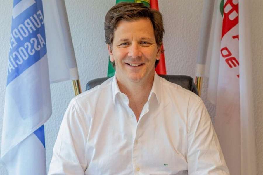 Ricardo Oliveira, presidente da Federação Portuguesa de Padel
