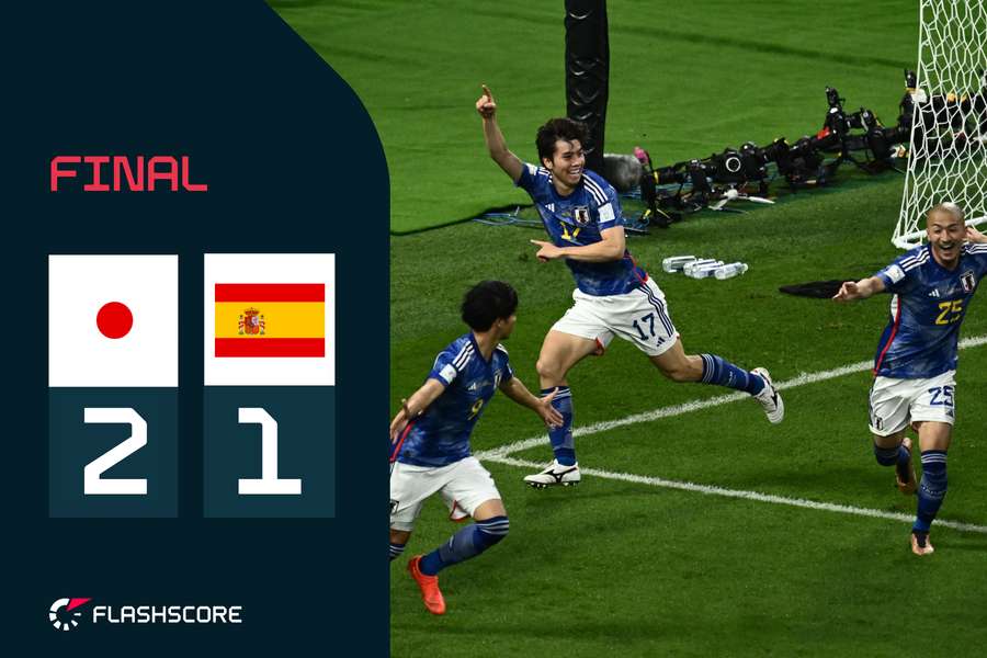 FINAL: Una España incapaz juega con fuego y cae ante Japón, pero se mete en octavos