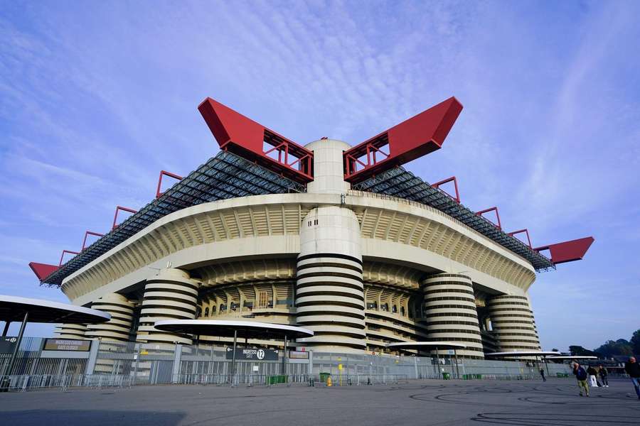 Das San Siro ist die Heimspielstätte von Inter und AC Mailand.
