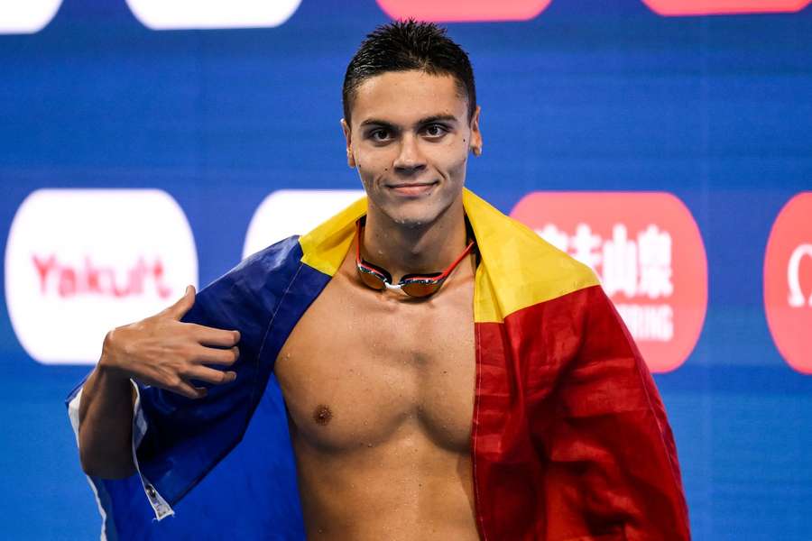 David Popovici, pentru a treia oară consecutiv campion european