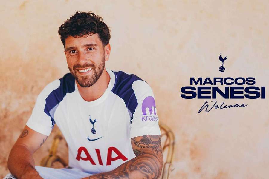 Marcos Senesi přichází do Tottenhamu jako volný hráč Marcos Senesi přichází do Tottenhamu jako volný hráč