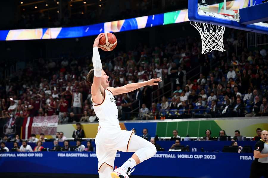 Moritz Wagner scoring for Germany