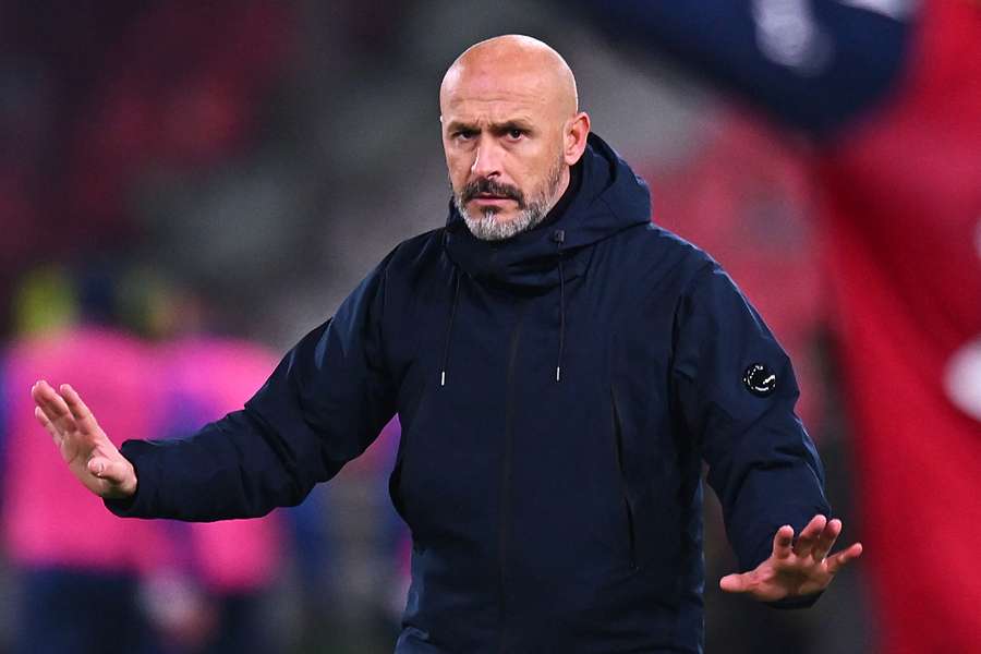 Vincenzo Italiano durante Bologna-Verona