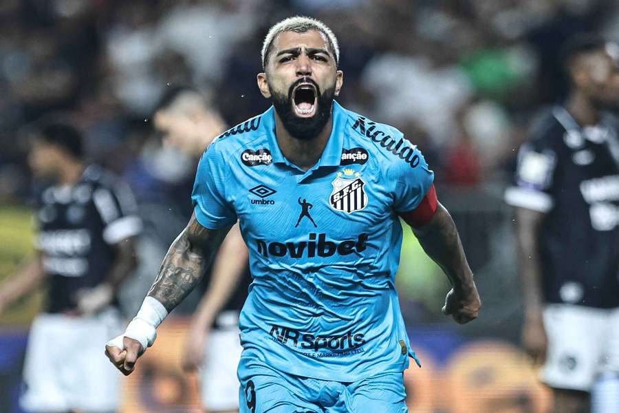 Gabigol tem quatro golos nos últimos quatro jogos