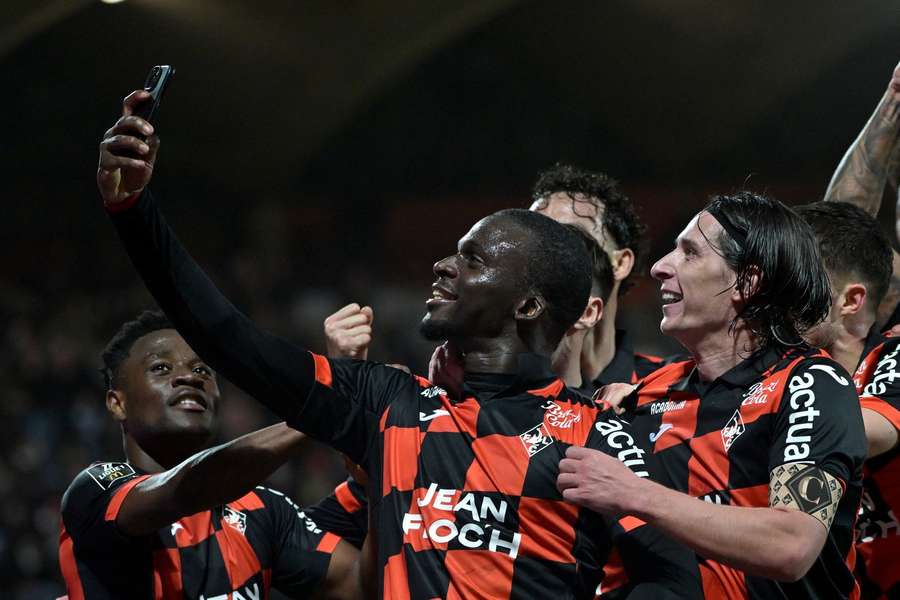 Bamba Dieng a ouvert le score pour Lorient