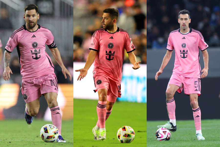 Lionel Messi, Jordi Alba și Sergio Busquets fac parte în prezent din lotul lui Inter Miami