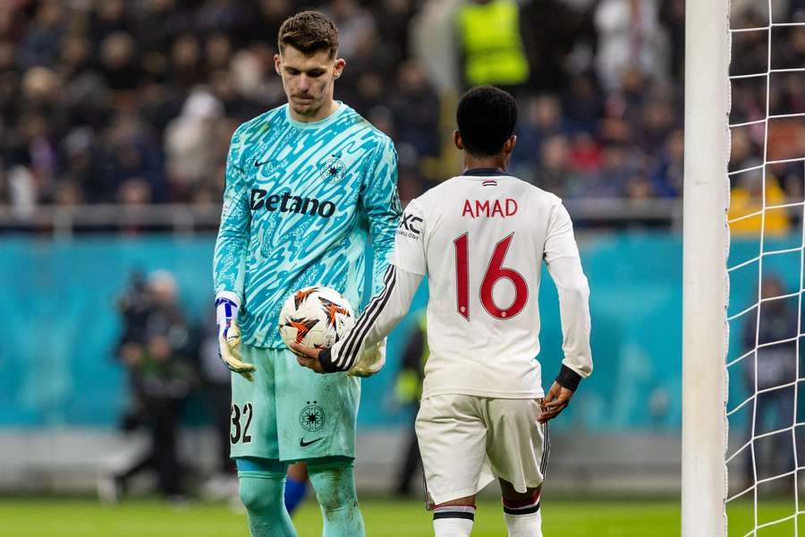 FCSB e United não foram às redes na primeira etapa