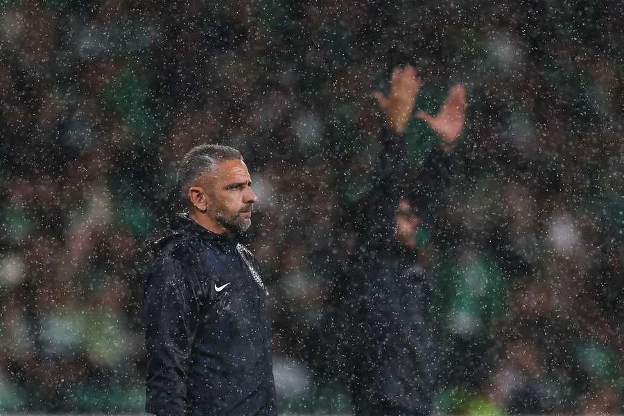 Rui Borges, treinador do Sporting Rui Borges, treinador do Sporting