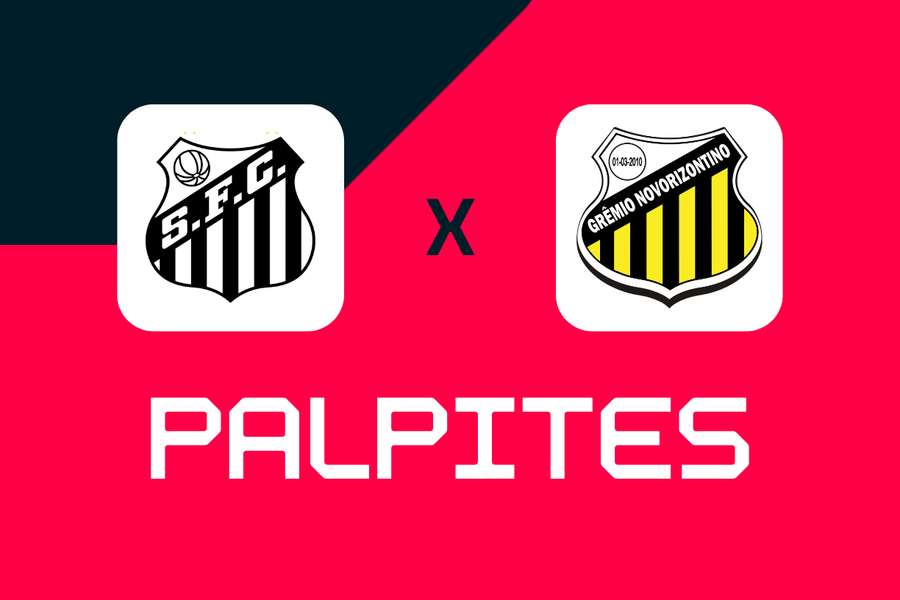 Santos x Novorizontino ocorre neste sábado (10) na Vila Belmiro. 