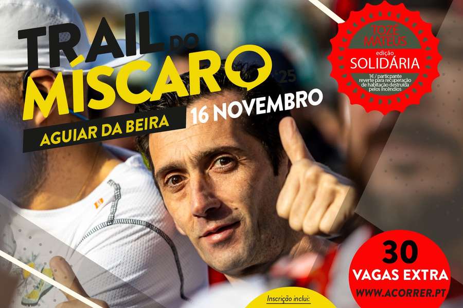 Trail do Míscaro Aguiar da Beira marcado para 16 de novembro Trail do Míscaro Aguiar da Beira marcado para 16 de novembro