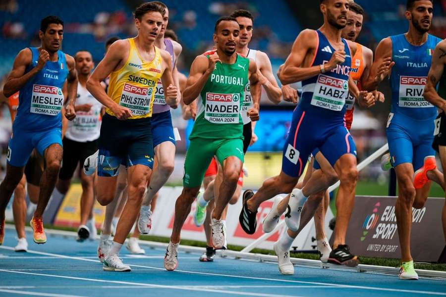 Isaac Nader correu entre o quarto e o quinto lugares, acabando por ceder na parte final, até ao 10.º posto