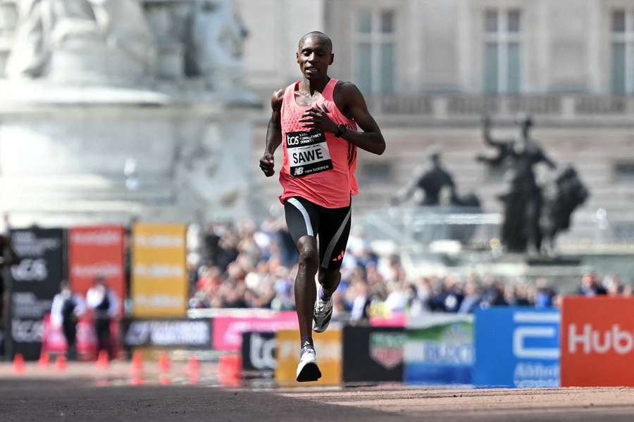 Sabastian Sawe à Londres au mois d'avril. Sabastian Sawe à Londres au mois d'avril.