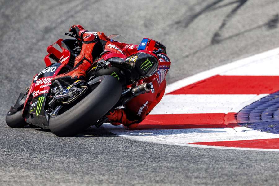Marc Márquez el sábado.