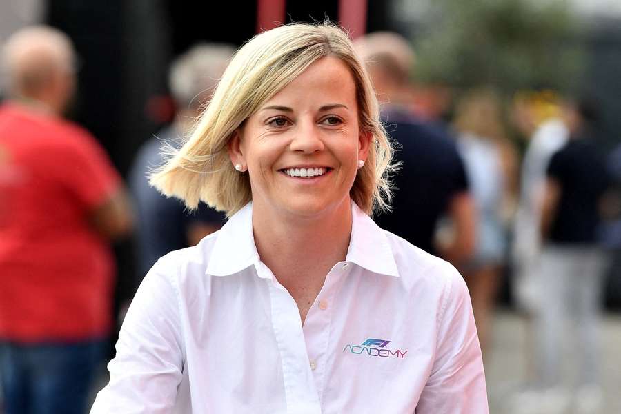 Susie Wolff, above, hopes the new calendar will help the series become more ambitious