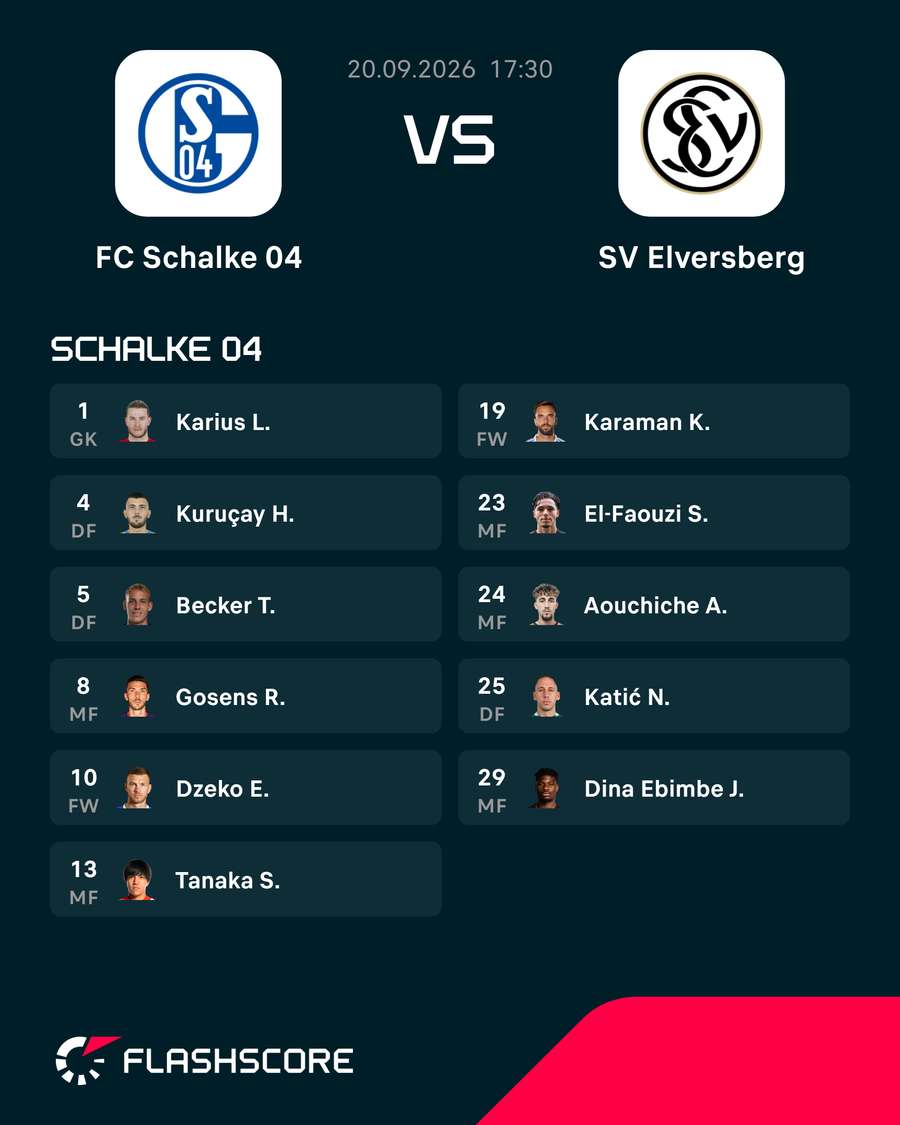 Startelf Schalke