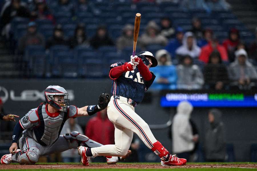 The moment that Bazzana etched himself as a MLB home run hitter. 