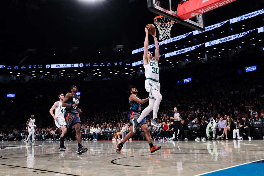 Los Celtics ganaron en la pista de los Nets.