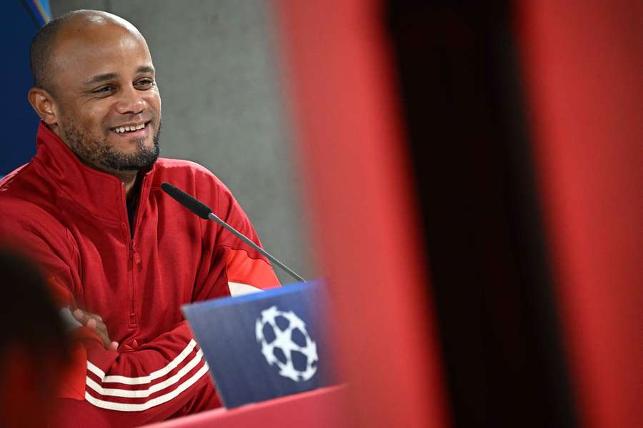 Vincent Kompany, técnico do Bayern Munique, está confiante na próxima vitória na Champions