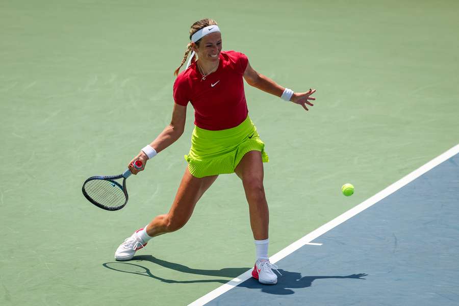 Azarenka in action in Washington