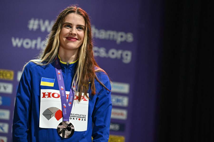 Mahuchikh sur le podium ce dimanche.