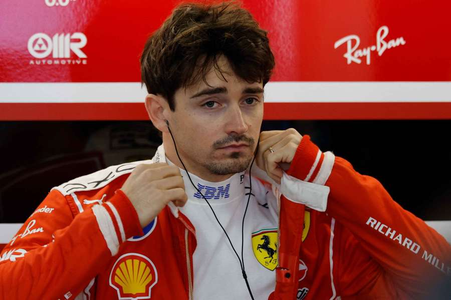 Charles Leclerc ao serviço da Ferrari Charles Leclerc ao serviço da Ferrari