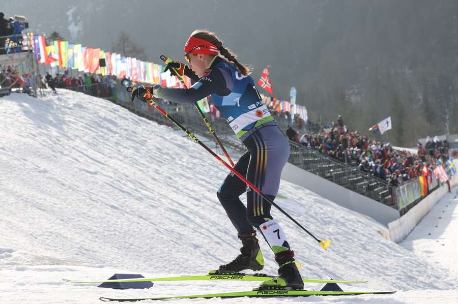 Hennig zeigte im Skiathlon eine außerordentlich starke Leistung