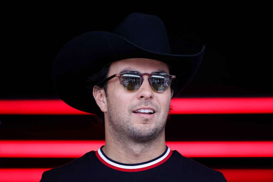 Sergio Perez at the United States Grand Prix