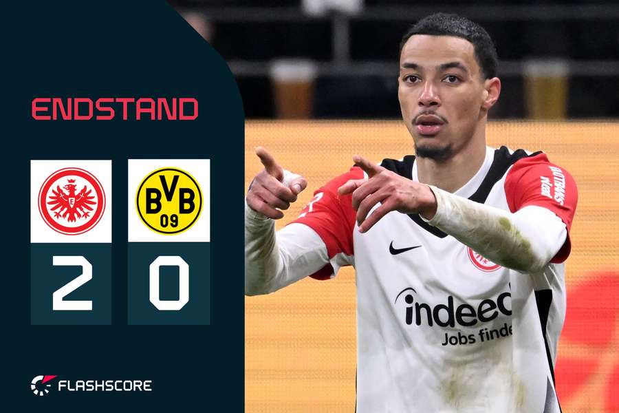 Hugo Ekitike macht Marmoushs Abwesenheit vergessen.