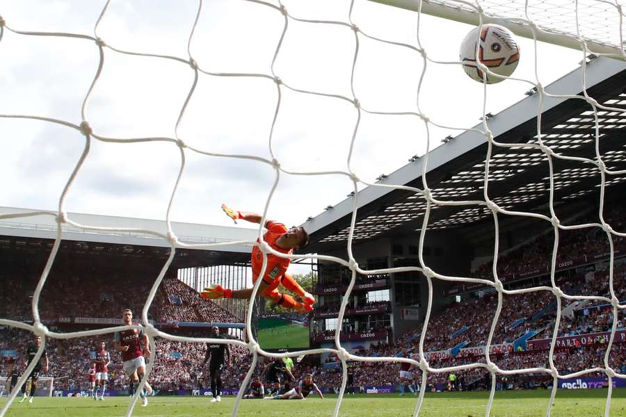 Emiliano Martinez was helpless during West Ham's decisive goal of the game