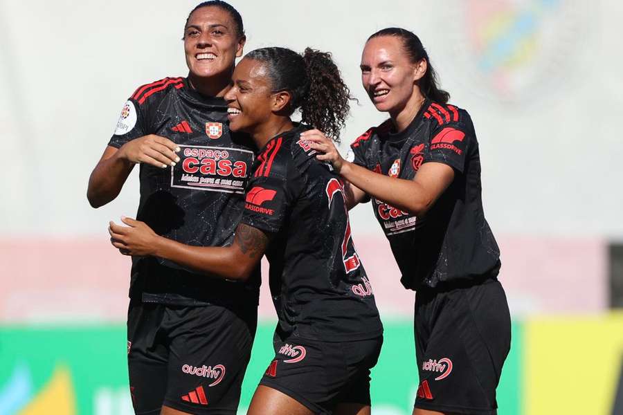 Benfica celebra passagem à final da Supertaça