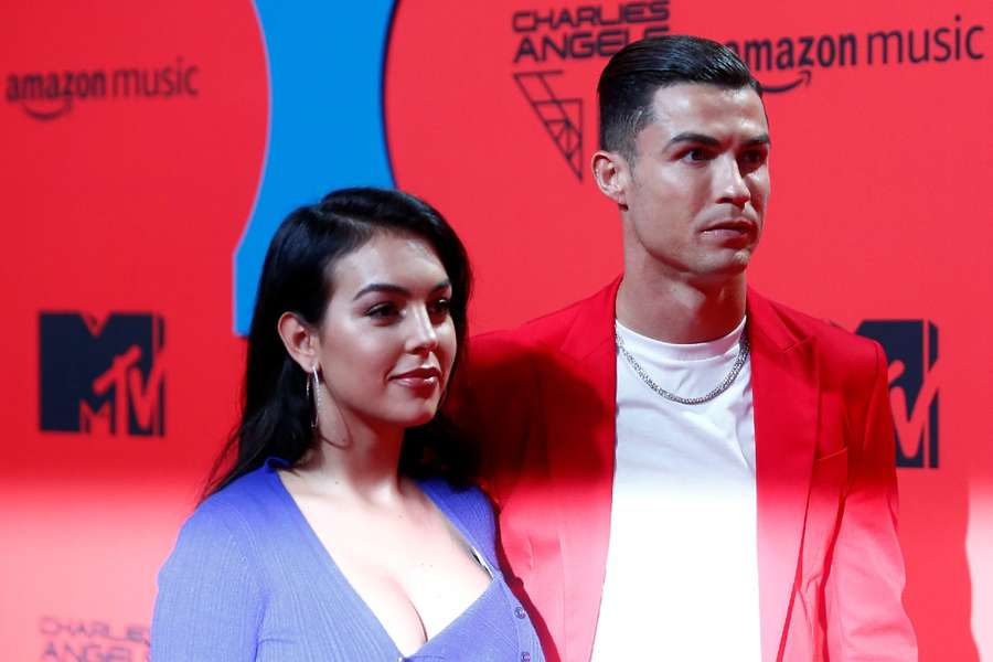 Cristiano Ronaldo with Georgina Rodriguez Cristiano Ronaldo with Georgina Rodriguez
