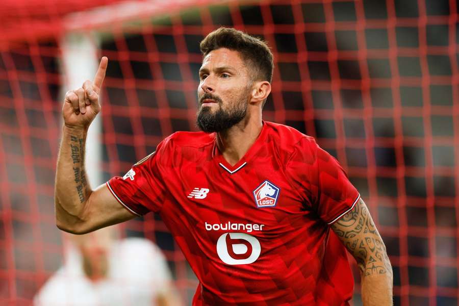 Olivier Giroud sauve le LOSC face à Brann et lance les Dogues en Ligue Europa