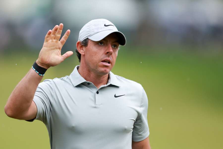 Four-time major winner Rory McIlroy of Northern Ireland stood tied for 10th on level par 140 after 36 holes of the PGA Championship