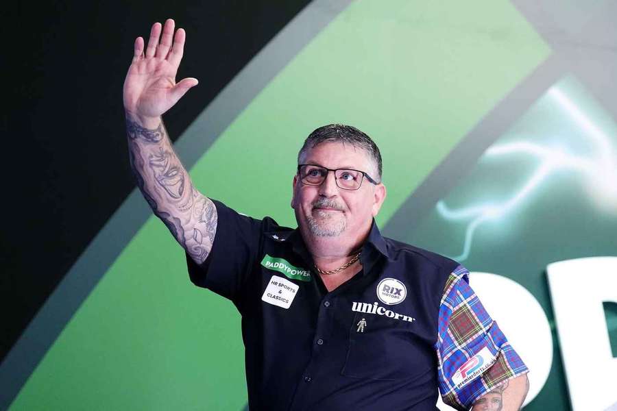 Gary Anderson ist eine Darts-Legende. Gary Anderson ist eine Darts-Legende.