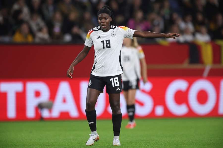 Nicole Anyomi stand zuletzt Ende 2024 für die Nationalmannschaft auf dem Platz.