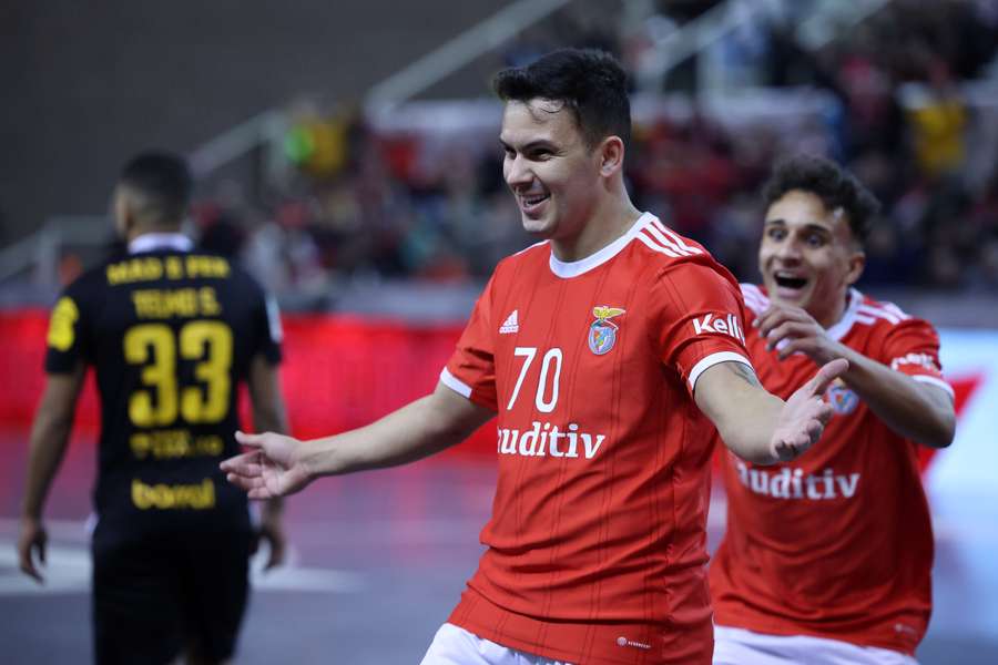 Rocha fez o segundo golo do Benfica na final da Taça da Liga