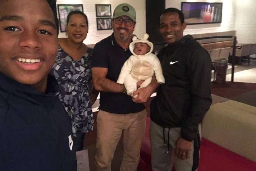 Paulo se ha convertido casi en un miembro de la familia de Endrick