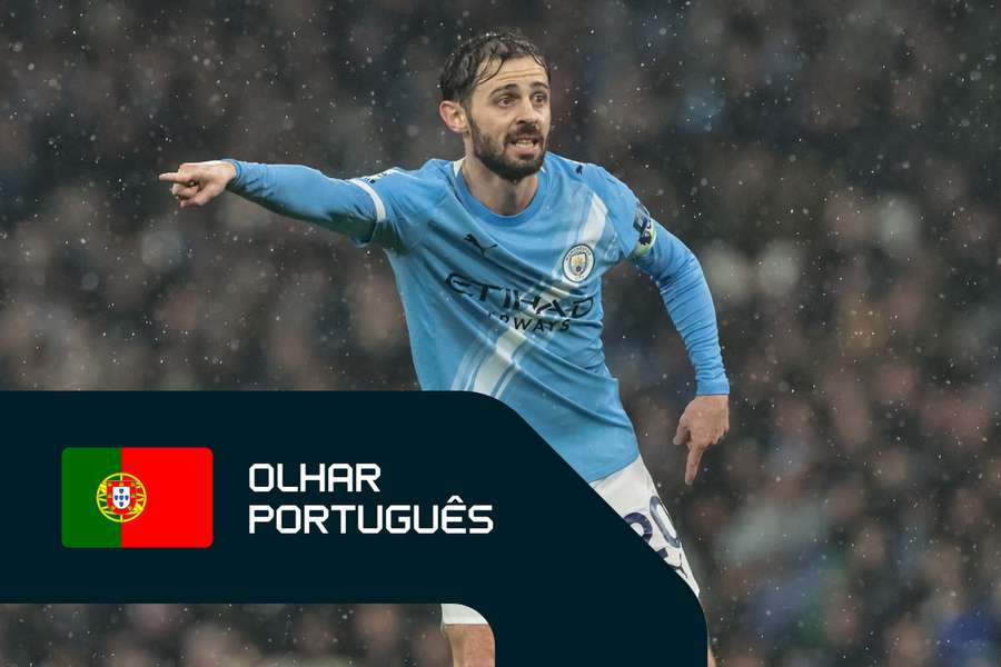Bernardo Silva em destaque no Manchester City