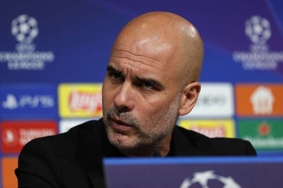 Pep Guardiola rekent zich niet rijk met een marge van drie doelpunten