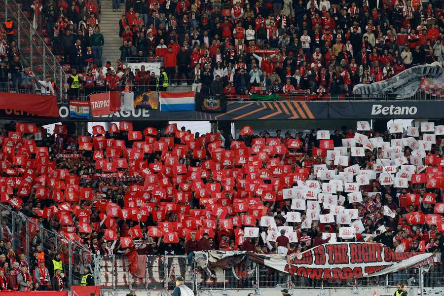Adeptos do SC Braga na Alemanha