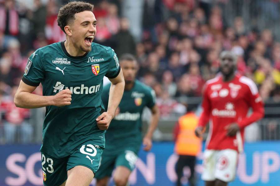 Neil El Aynaoui con el Lens la temporada pasada.