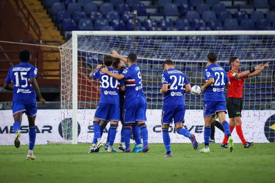 Sampdoria kan opgelucht ademhalen