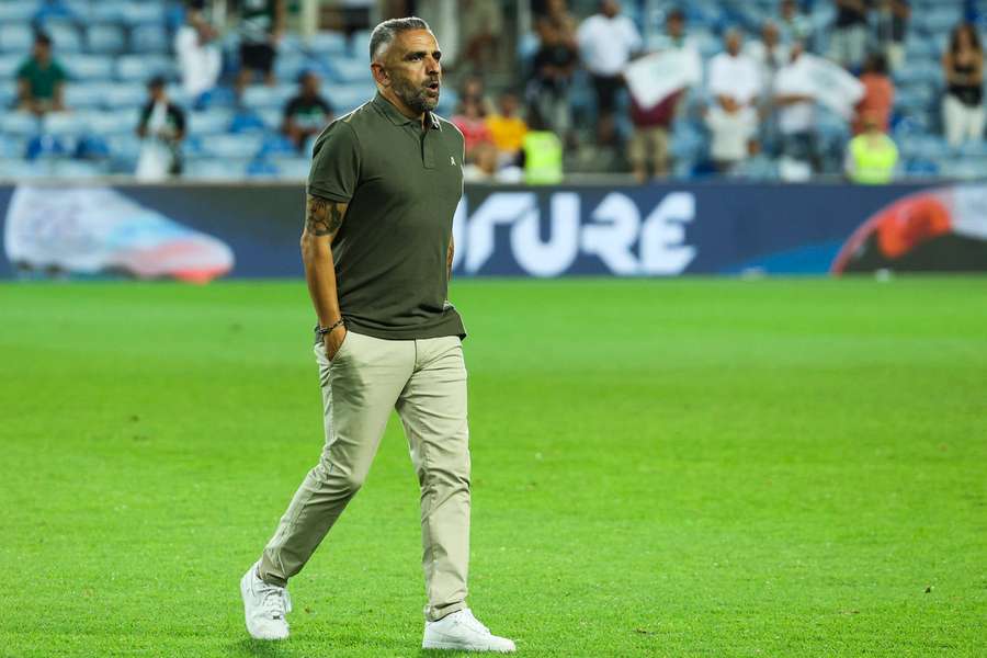 Rui Borges, treinador do Sporting