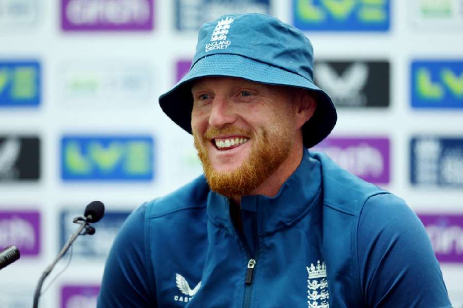 England's Ben Stokes during a press conference at The Oval