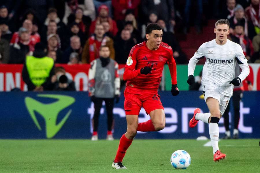 Musiala und Wirtz im Duell.