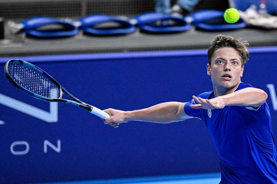 Tim van Rijthoven wint opnieuw in Bratislava; mede door 25 aces naar kwartfinale