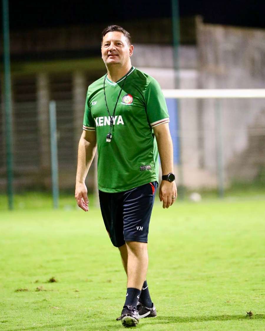Kenya national team assistant coach Vasili Manousakis. Kenya national team assistant coach Vasili Manousakis.