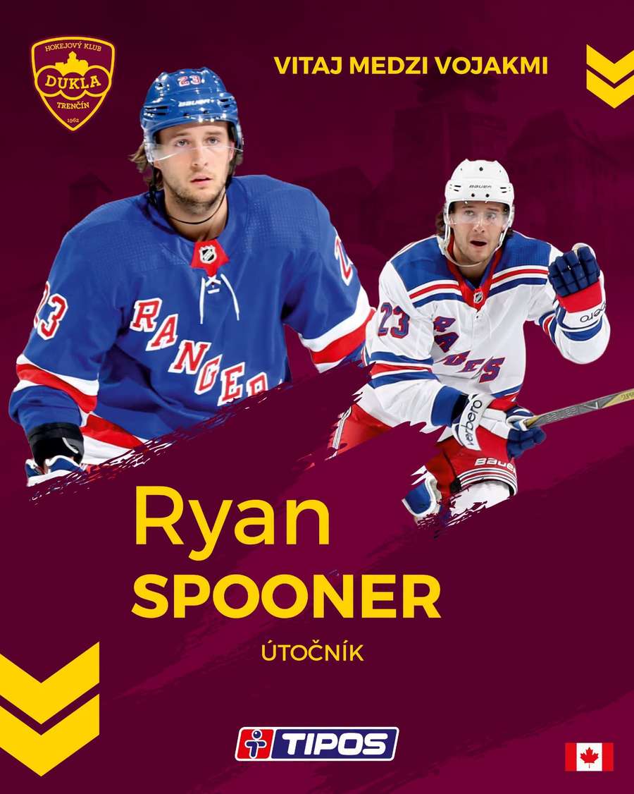 Spooner sa stal hráčom Trenčína. Spooner sa stal hráčom Trenčína.